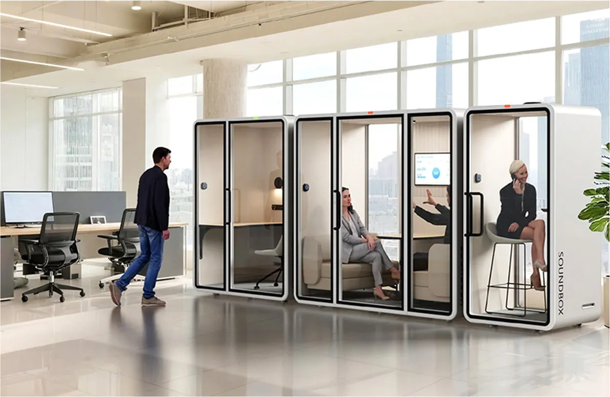 Modular acoustic pod sizes S M L XL XXL